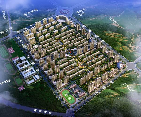 吉林四平市乾程國際小區(qū)