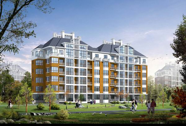 山東萊蕪東?；▓@居住區(qū)設計(圖3)