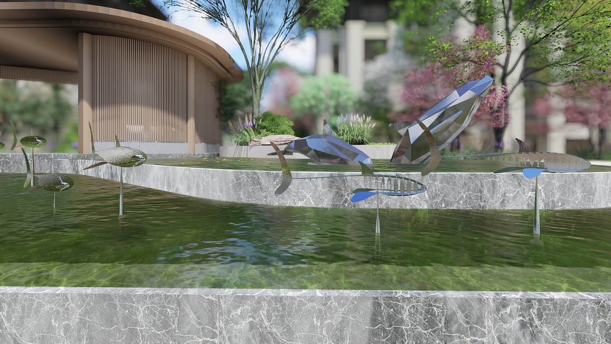 本溪?dú)W洲城甲樓景觀設(shè)計